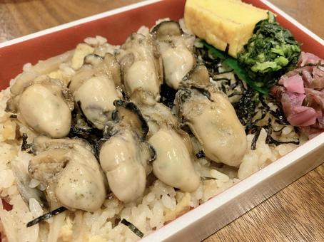 牡蠣弁当,イメージ