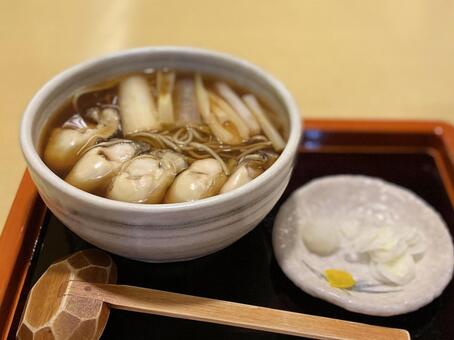 牡蠣蕎麦,イメージ